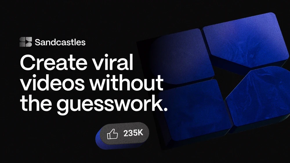 Sandcastle ai makes viral videos without the work