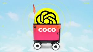 Coco robot delivery for OpenAI data
