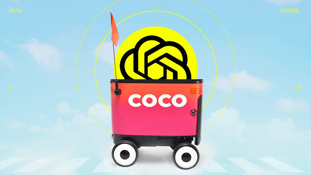 Coco robot delivery for OpenAI data