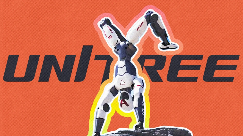 new Unitree R1 sport humanoid robot walks on hands and does flips
