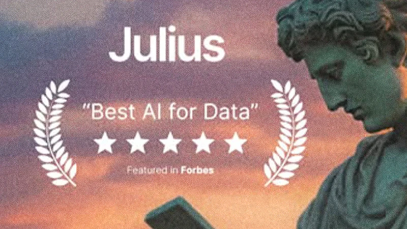 Julius "Best AI for Data"