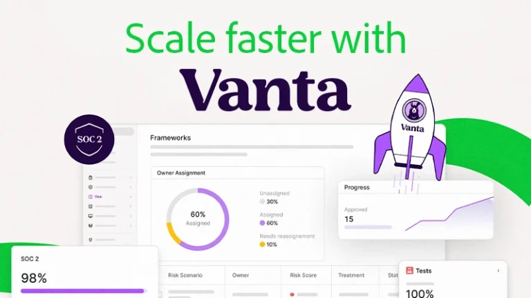 scale faster with Vanta compliance