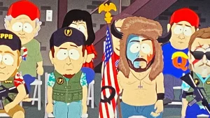 Qanon shaman South Park