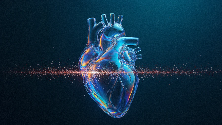 3D bioprinted heart with lasers