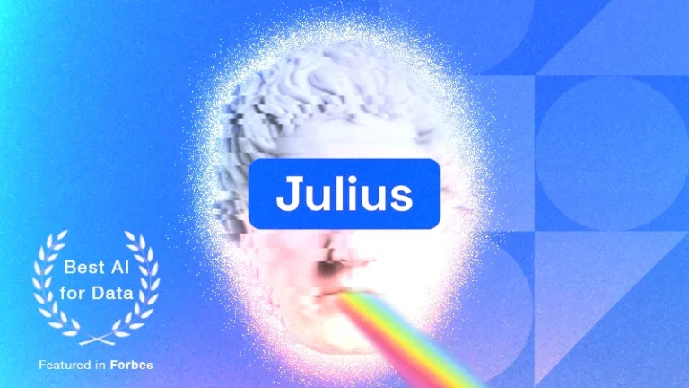 Julius best AI for data