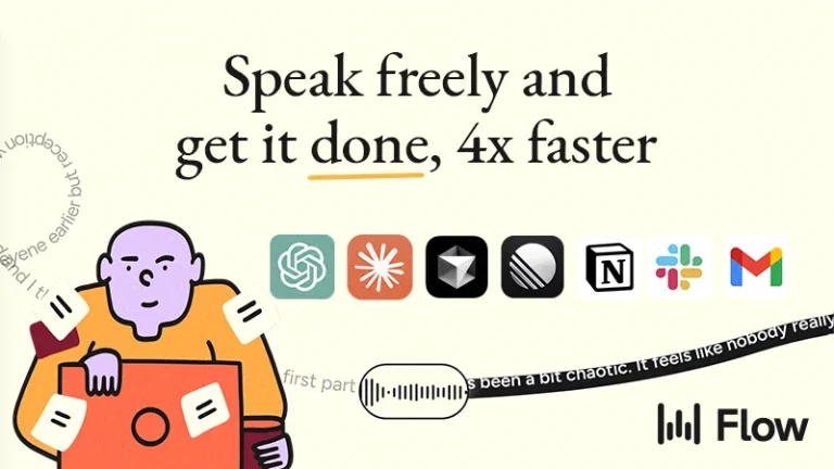 Speak freely and get it done 4x faster with Whispr flow