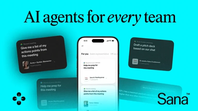 Sana AI agents for every team