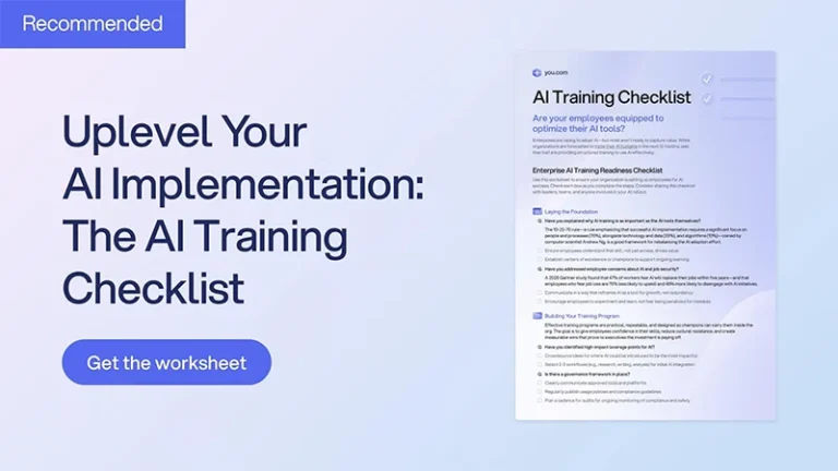 You.com AI Training Checklist