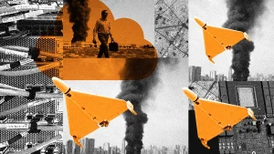 AWS data center attack Iran drones