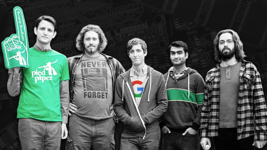 Pied Piper team Silicon Valley HBO