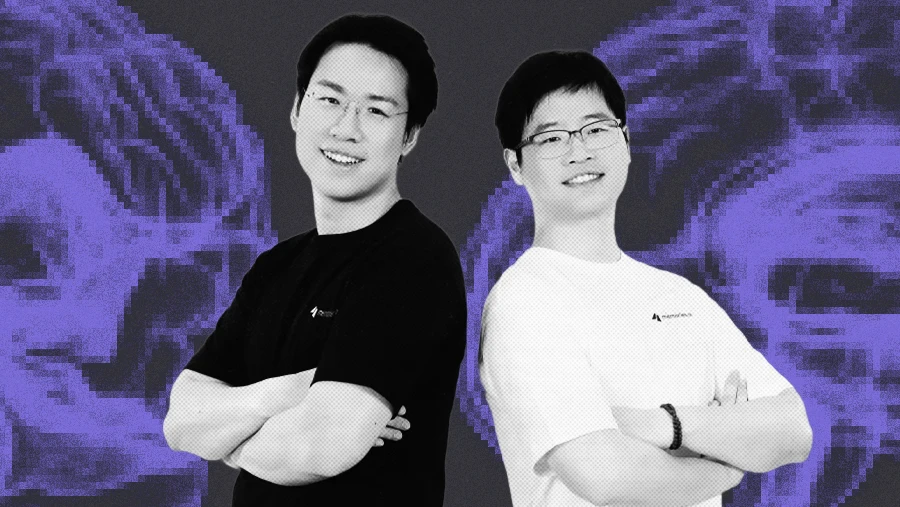 Memories AI cofounders Shawn Shen and Ben Zhou