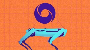 Boston Dyamics robot dog spot controlled by Google DeepMind