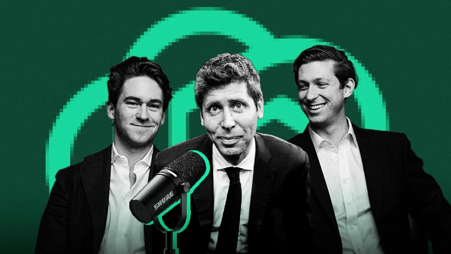 OpenAI CEO Sam Altman and TBPN podcast hosts