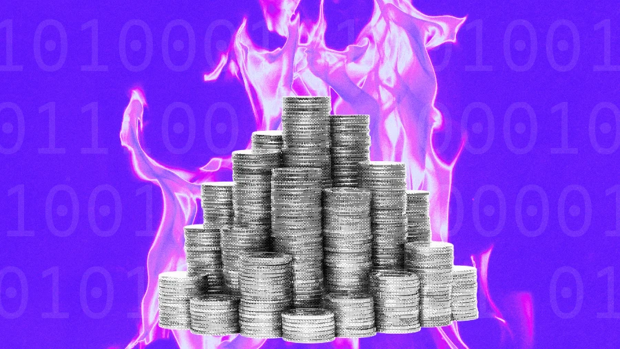 burning AI tokens