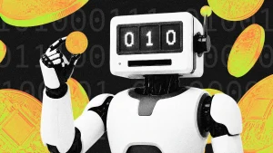 AI agent holding token