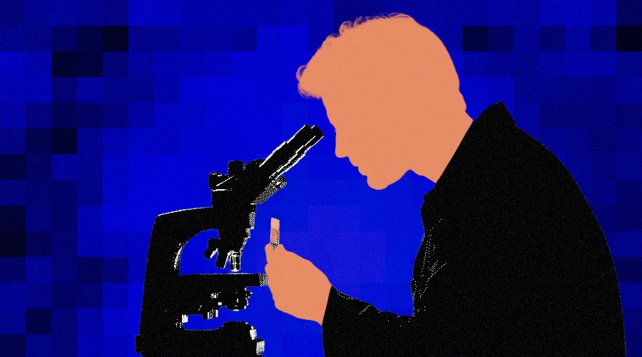 AI agent scientists operate microscope