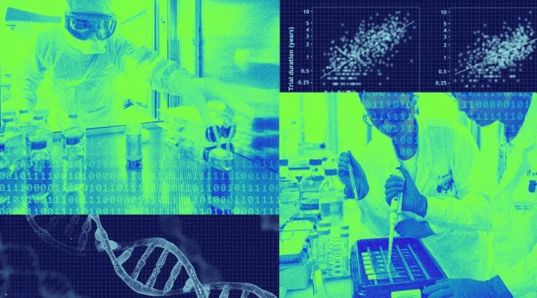AI drug trials DNA